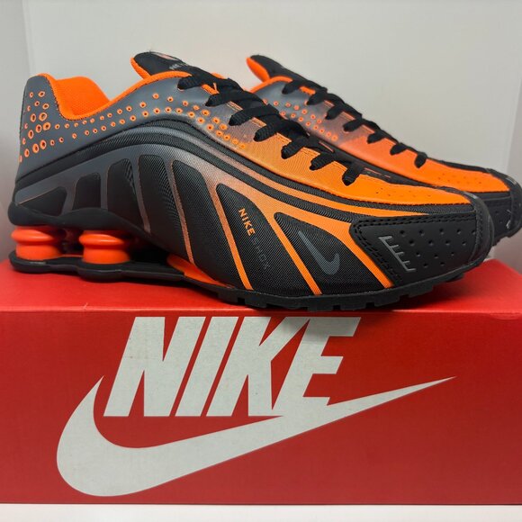 Men's Nike Shox Neymar - Black and Orange - Picture 2 of 7